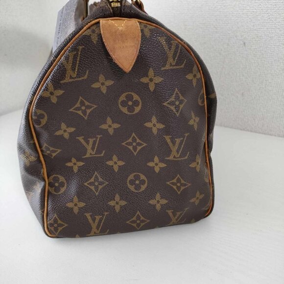 Vintage authentic Louis Vuitton Monogram Speedy 30 Bag - Picture 2 of 16